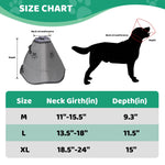 Load image into Gallery viewer, IFurffy Dog Cone For After Surgery,Breathable Soft Dog Cone For Large Medium Small Size Dog, Adjustable Drawstring And Buckle Dog Recovery Collar To Stop Licking And Scratching Wound,XL
