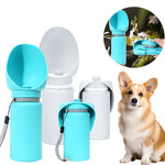 Load image into Gallery viewer, Folding Pet Outdoor Walking Mug Portable Travel Water Bottle Puppy Cats Dogs Drinking Water Dispenser Cup Supplies
