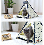 Load image into Gallery viewer, Portable Washable Pet Tent Dog Bed Cat Toy House
