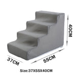 Load image into Gallery viewer, Pet Cat Sofa Steps Folding Non-slip Dog Ladder
