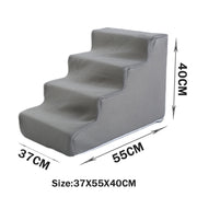 Pet Cat Sofa Steps Folding Non-slip Dog Ladder