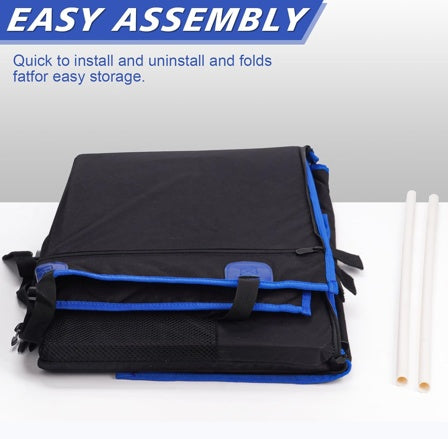 Large Dog Car Seat, Waterproof Fabric With Breathable Mesh, Car Dog Hammock, Dog Harness Dog Car Seat Cover