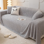 Load image into Gallery viewer, Winter Plush Anti-cat Scratch Sofa Cover Cloth
