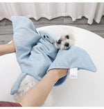 Load image into Gallery viewer, Dog Quick-drying Strong Absorbent Bathrobe Bath Towel
