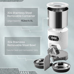 Load image into Gallery viewer, Automatic chqiue pet feeder
