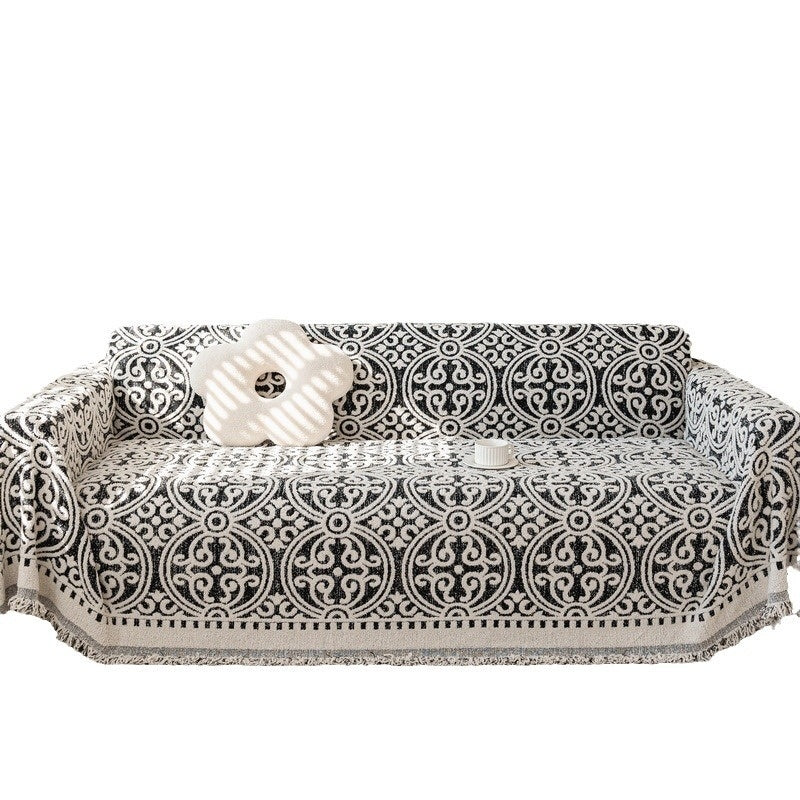 Plush Anti-scratch Autumn And Winter Sofa Cover