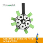 Load image into Gallery viewer, Dog Interactive Football Toys Children Soccer Dog Outdoor Training Balls Pet Sporty Bite Chew Teething Ball With Cute Printing
