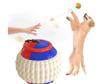 Load image into Gallery viewer, New Pet Draw Rope Hand Throwing Ball ABS Grinding Teeth Resistant Chew Dog Training Ball

