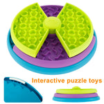 Load image into Gallery viewer, Slow Food Bowl Anti Choking Cat Bowl Dog Basin Puzzle Feeder Healthy Pet Rotating Game Board Pet Products
