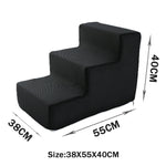 Load image into Gallery viewer, Pet Cat Sofa Steps Folding Non-slip Dog Ladder
