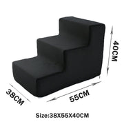 Pet Cat Sofa Steps Folding Non-slip Dog Ladder
