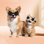 Load image into Gallery viewer, Dog Sun Sunshade Sunglasses Goggles Cat Headdress UV Protection Pet Supplies
