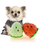 Load image into Gallery viewer, Pet Toy Chew Resistant Strawberry Leak Food Ball Pet Supplies Dog And Cat Toys
