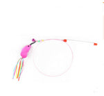 Load image into Gallery viewer, Cat toy funny cat stick funny cat kitten toy wooden handmade cat cat mouse cat toy cat scratch board
