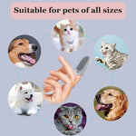 Load image into Gallery viewer, Dog Tooth Cleaning Brush Care Finger Wrap Cat Dog Oral Cleaning Toothbrush Tool Silicone Dog Cat Finger Toothbrush Supplies Pet Products

