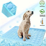 Load image into Gallery viewer, Dog Cooling Mat Cooling Pad For Pets Chilly Pad For Kennels, Crates, Cars, Indoor &amp; Outdoor Ice Silk Mat Cooling Blanket Cushion Non-Toxic Breathable Sleep Bed Beach
