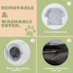 Load image into Gallery viewer, Dog Couch Bed Mat - Fluffy Plush Dog Sofa Bed With Blancket ,Pet Furniture Protector With Removable Washable Cover For Medium And Large Dogs, For Indoor, Outdoor, And Car Use
