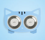 Load image into Gallery viewer, Anti-falling Cat Dog Feeding Water Bowl
