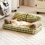 Load image into Gallery viewer, Fluffy Cat Couch  Washable Pet Couch Bed For Cats And Small Dogs Up To Non-Slip Dog Beds
