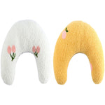 Load image into Gallery viewer, Little Pillow For Cats Fashion Neck Protector Deep Sleep Puppy U-Shaped Pillow Pets Pillow Kitten Headrest Dog Sleeping Pillow Pet Products
