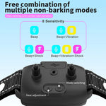 Load image into Gallery viewer, Smart Automatic Anti Barking Dog Collar Rechargeable Bark Stopper Stop Barking HD Digital Display IP67 Waterproof Collar For Dogs Pet Products
