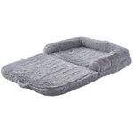 Load image into Gallery viewer, VEVOR Human Dog Bed 72 X48x10in Large Human Size Dog Bed Washable PV Velvet
