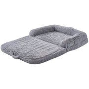 VEVOR Human Dog Bed 72 X48x10in Large Human Size Dog Bed Washable PV Velvet