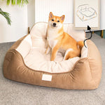 Load image into Gallery viewer, Cozy Plush Pet Bed Warm Washable Fluffy Sofa Toys Medium Dog Bed Kennel Indoor Blanket

