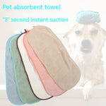Load image into Gallery viewer, Fine Fiber Bath Towel, Brown Large Gloves, Cat And Dog Bath Towel
