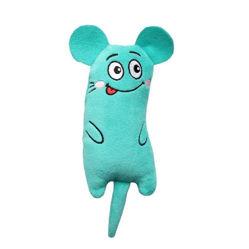 Cat pet plush embroidered mint toys