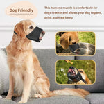 Load image into Gallery viewer, Dog Muzzle For Large Medium Small Dogs Mesh Muzzle For Dog To Prevent Biting Chewing Licking Eating Soft Dog Muzzle With Front Opening Design For Drinking Panting
