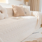 Load image into Gallery viewer, Winter Plush Anti-cat Scratch Sofa Cover Cloth
