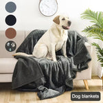 Load image into Gallery viewer, Flannel Cotton Wool Sherpa Thick Pet Blanket Dog Kennel
