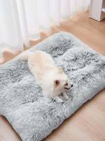 Load image into Gallery viewer, Dog Bed Mats Washable Large Dog Sofa Bed Portable Pet Kennel Long Plush House  Sleep Protector Product Dog Bed
