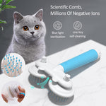 Load image into Gallery viewer, Pet Cat Brush Dog Slicker Brush Double-headed Negative Ion One-button Self Cleaning Dog Cat Hair Removal Pets Products
