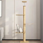 Load image into Gallery viewer, Solid Wood Column Cat Climbing Frame Toy
