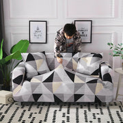 Modern Elastic Kaleidoscope Fabric Sofa Cover