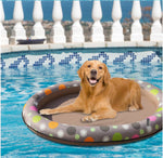 Load image into Gallery viewer, Dog Swimming Pool Inflatable Hammock Pets Pool Floating Bed Spring Summer Swimming Ring
