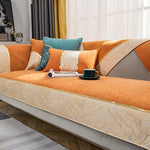 Load image into Gallery viewer, Leather Light Luxury Wind Chenille Sofa  Cushion Cover
