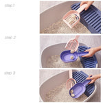 Load image into Gallery viewer, Cat Litter Scoop Self-cleaning Cat Litter Box Shovel Kitty Litter Scoop For Sandbox Kitty Litter Tray Shovel Poop Cats Supplies
