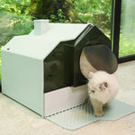Load image into Gallery viewer, Fully Enclosed Household Anti-splash Drawer Type Odor-proof Cat Litter Box
