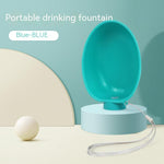 Load image into Gallery viewer, Portable Dog Drinking Bowl Outdoor Water Feeding Pet Outside Water Cup Dog Kettle For Small Breeds Dogs Pets Products
