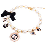 Load image into Gallery viewer, Pet Accessories Dog Chain Teddy Lace Bow Cat Bell
