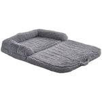 Load image into Gallery viewer, VEVOR Human Dog Bed 72 X48x10in Large Human Size Dog Bed Washable PV Velvet
