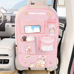 Load image into Gallery viewer, Car Seat Back Storage Bag Rear Seat Anti-kick Cushion Car Inner Anti-anti-dirt Mats
