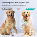 Load image into Gallery viewer, Pet Cat Brush Dog Slicker Brush Double-headed Negative Ion One-button Self Cleaning Dog Cat Hair Removal Pets Products
