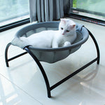 Load image into Gallery viewer, Cat Hammock Bed Free-Standing Cat Sleeping Cat Bed Cat Supplies Pet Supplies Whole Wash Stable Structure Detachable Excellent Breathability Easy Assembly Indoors Outdoors
