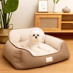 Load image into Gallery viewer, Cozy Plush Pet Bed Warm Washable Fluffy Sofa Toys Medium Dog Bed Kennel Indoor Blanket
