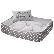 Printed Four Seasons New Small Dog Pet Bed