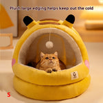 Load image into Gallery viewer, Cat Nest Four Seasons Universal Winter Warm Closed
